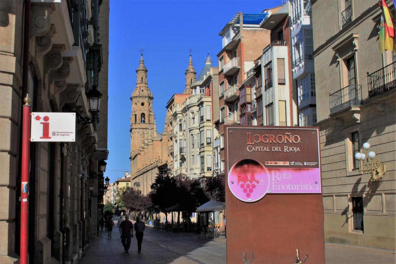 Apartamento pleno Centro junto Ayuntamiento Logroño Exterior foto